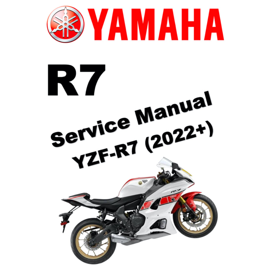 YAMAHA R7 YZF-R7 (2022+) SERVICE WORKSHOP MANUAL + PARTS CATALOGUE + OWNER'S MANUAL - Image 2