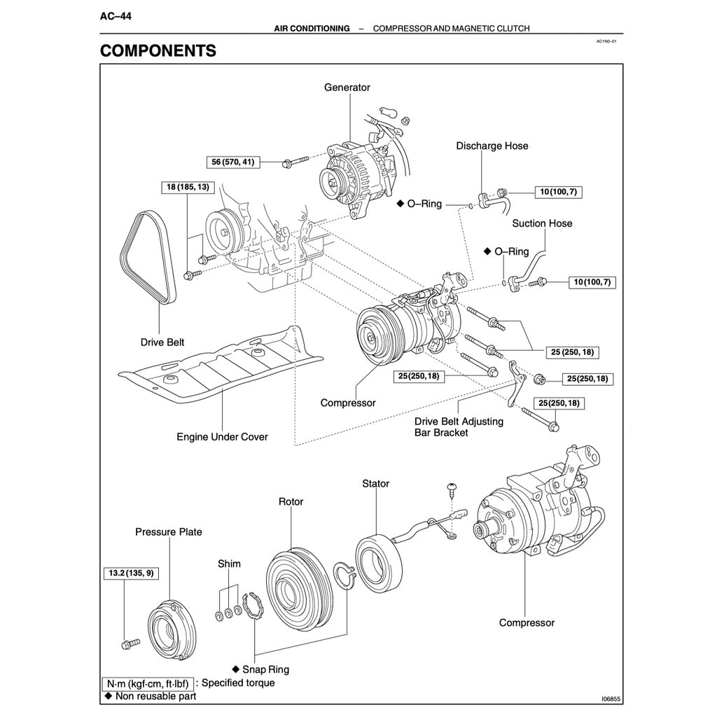 LEXUS RX300 XU10 (1998-2003) SERVICE WORKSHOP MANUAL - Image 7