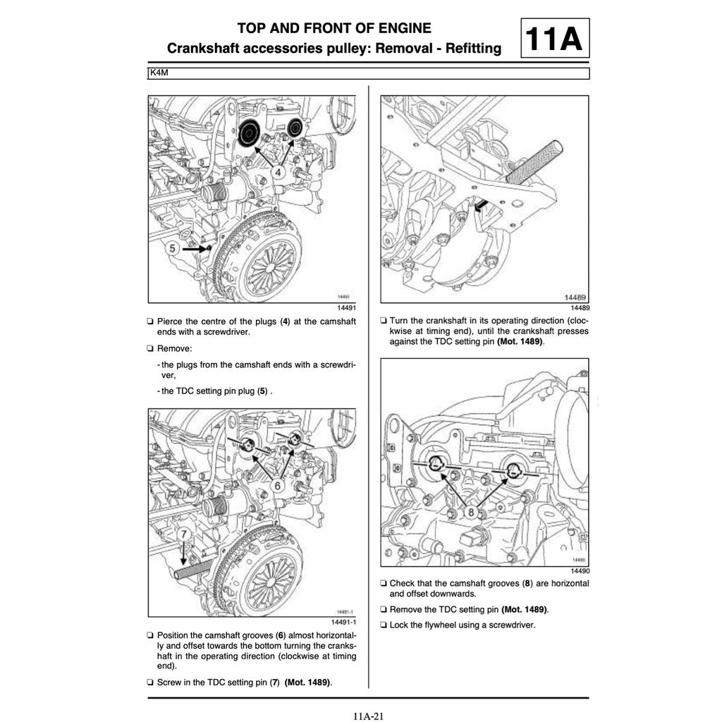 RENAULT KANGOO II X61 FC/FW (2007-2021) SERVICE WORKSHOP MANUAL - Image 4