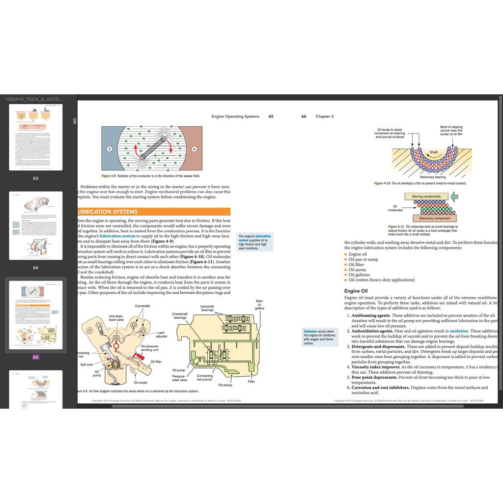 TODAY'S TECHNICIAN: AUTOMOTIVE ENGINE REPAIR & REBUILDING - TRAINING & WORKSHOP MANUAL - Image 6