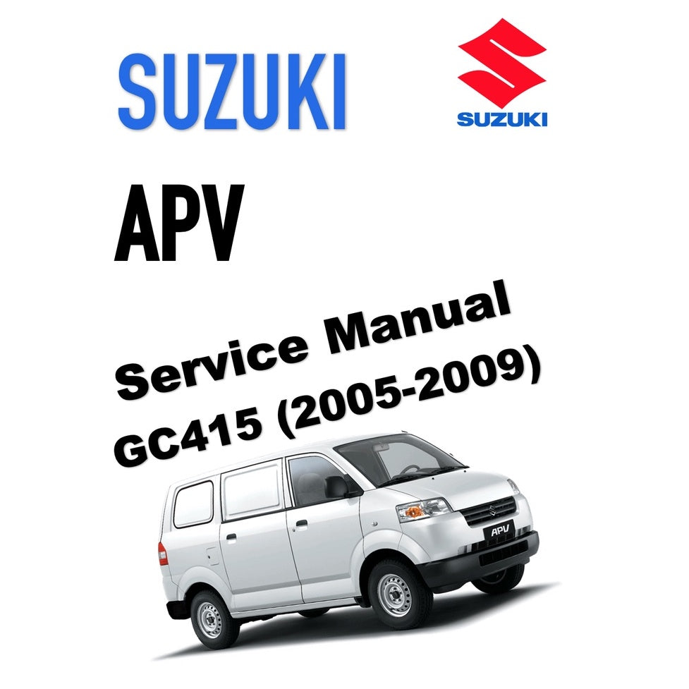 SUZUKI APV (2005-2009) SERVICE WORKSHOP MANUAL - BAHASA INDO VERSION - Image 2