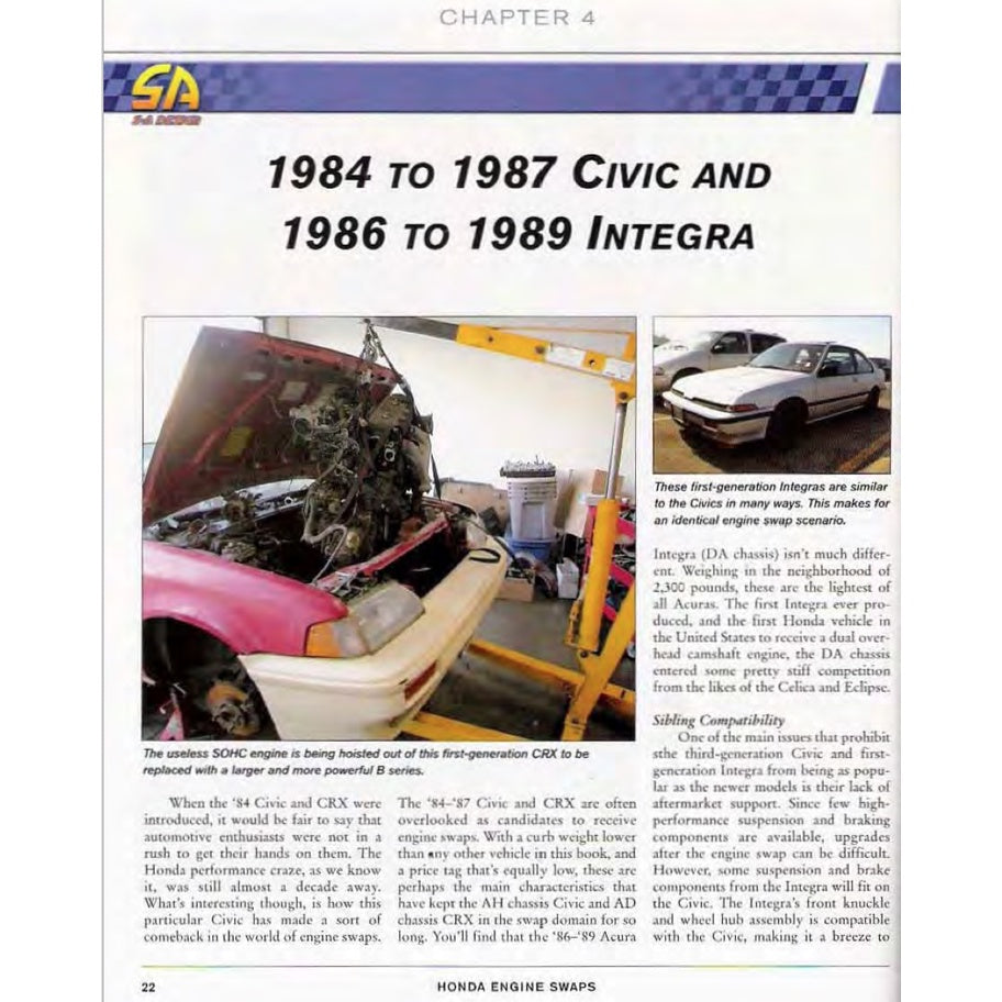 HONDA ENGINE SWAPS (2008) H, B, D, K & ZC SERIES - Image 9