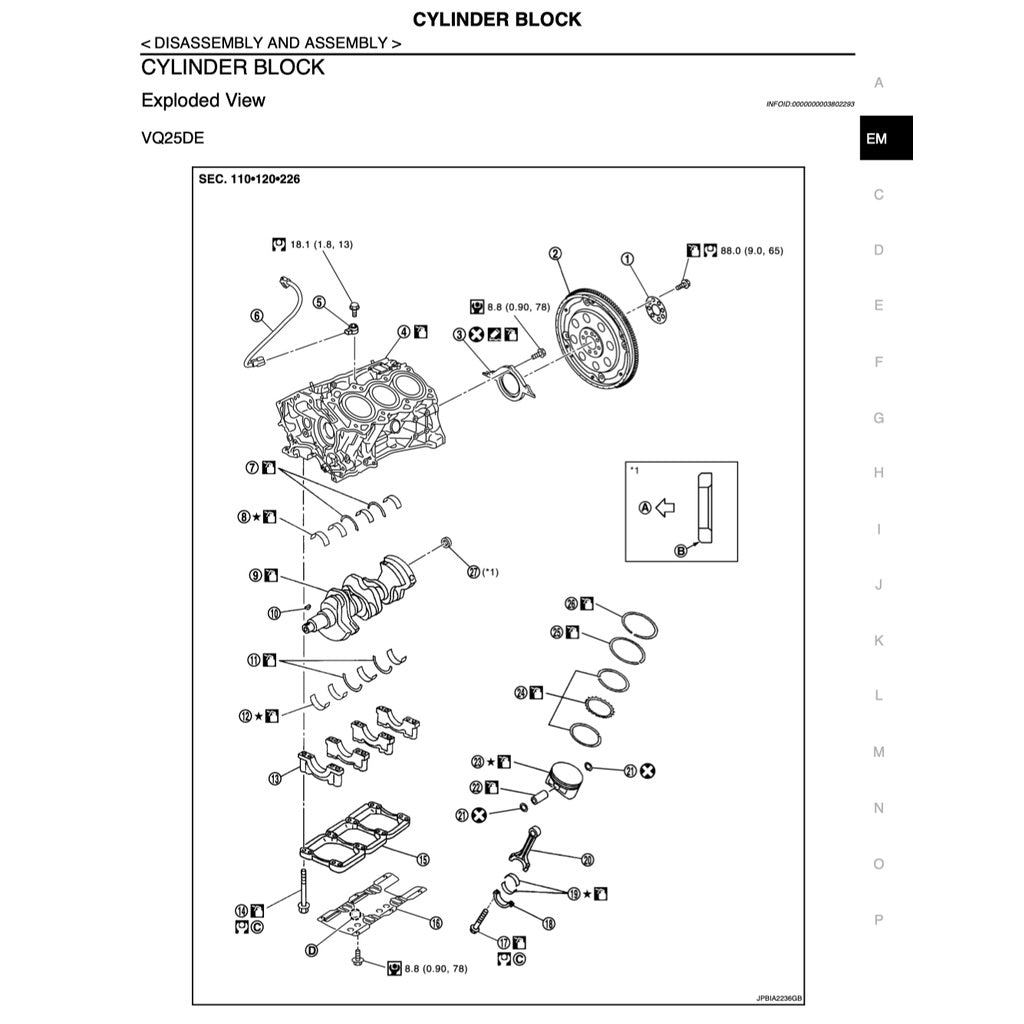 NISSAN ELGRAND E51 (2001-2010) SERVICE WORKSHOP MANUAL - Image 10