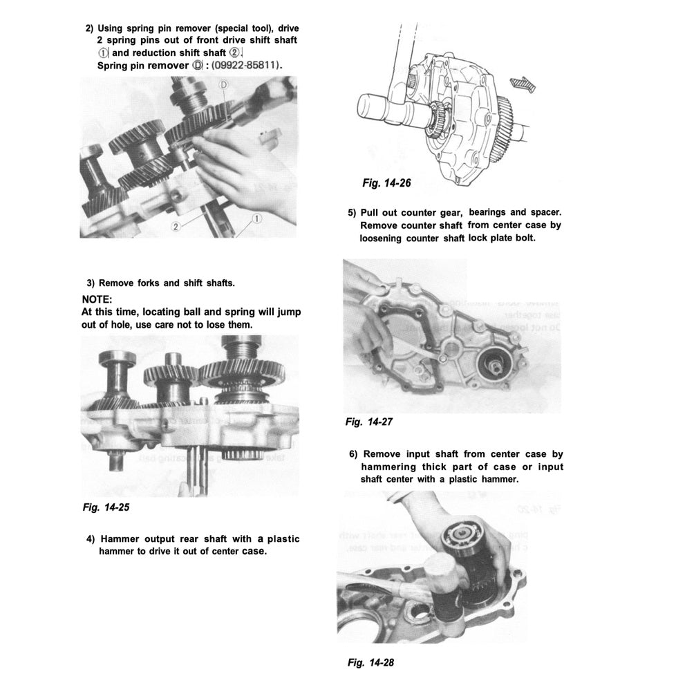 SUZUKI JIMNY SAMURAI SJ413 (1986-1995) SERVICE WORKSHOP MANUAL + SUPPLEMENT 2WD+EFI + PARTS CATALOGUE - Image 8