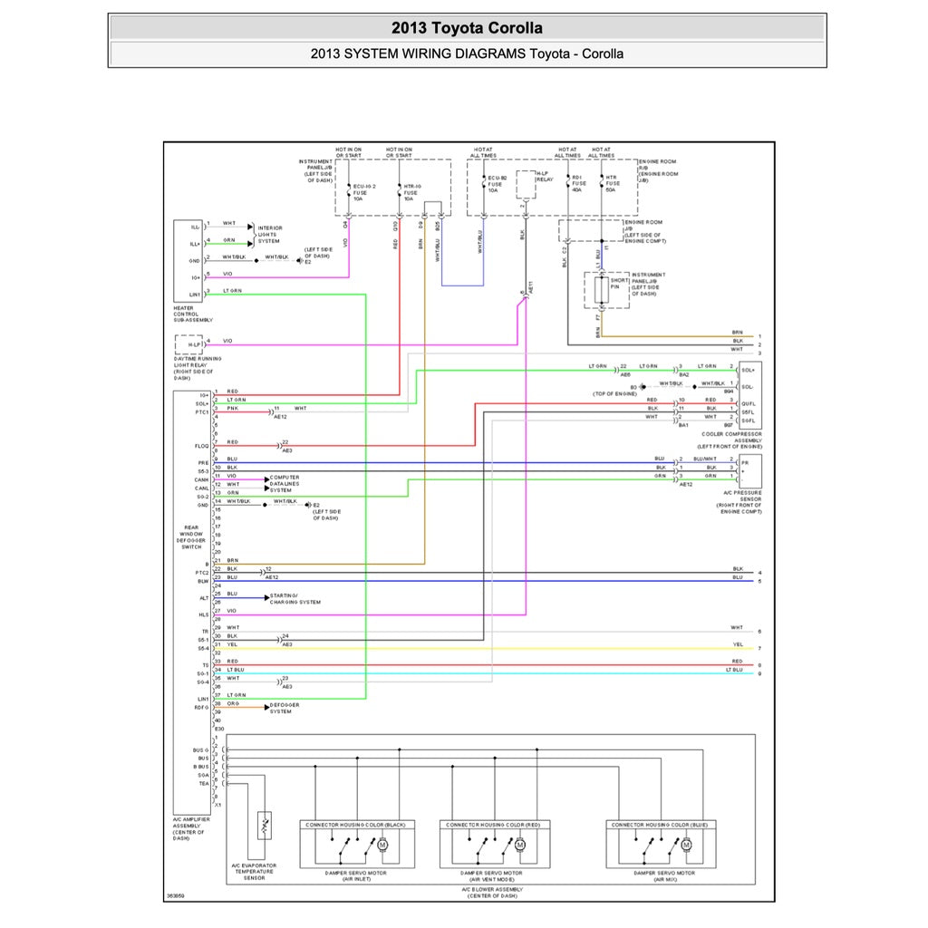 TOYOTA COROLLA ALTIS E170/180 (2013-2017) SERVICE WORKSHOP MANUAL - Image 9