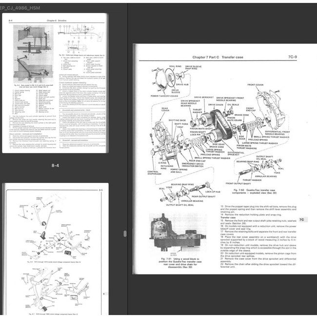 JEEP CJ (1949-1986) SERVICE WORKSHOP MANUAL - Image 4