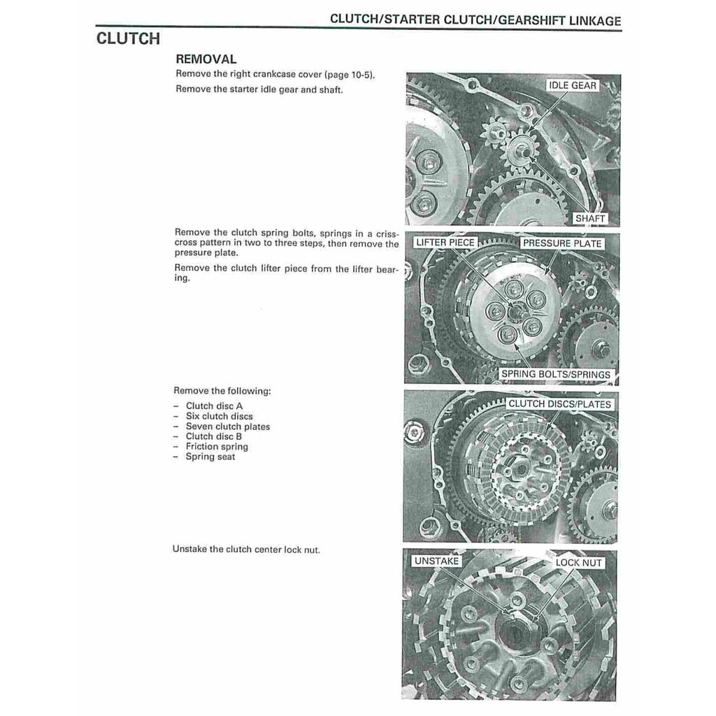 HONDA CBR600RR (2003-2006) SERVICE WORKSHOP MANUAL + PARTS CATALOGUE + OWNER'S MANUAL - CBR 600 RR - Image 8