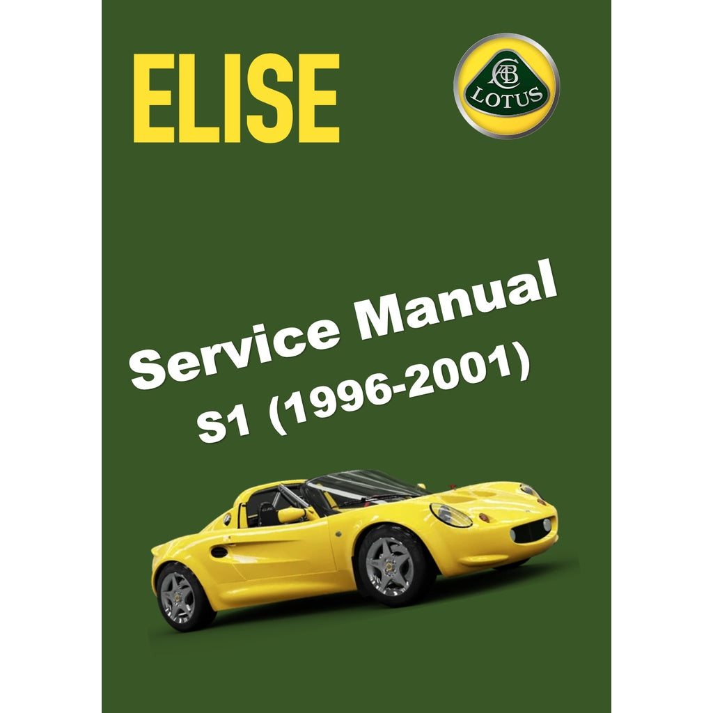 LOTUS ELISE S1 M111 (1994-2001) SERVICE NOTE WORKSHOP MANUAL - Image 2