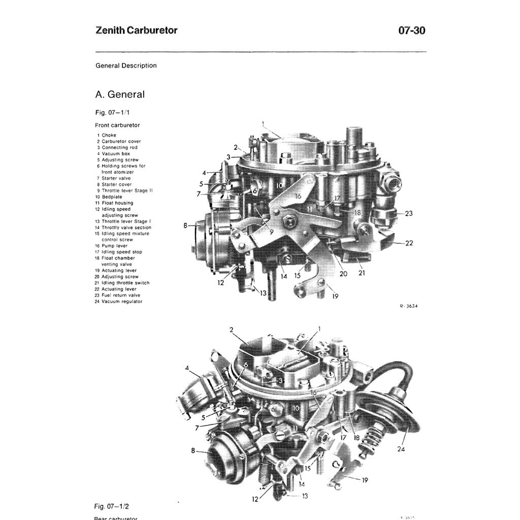 MERCEDES-BENZ ENGINE M115 (1968–1976) SERVICE WORKSHOP MANUAL - Image 9