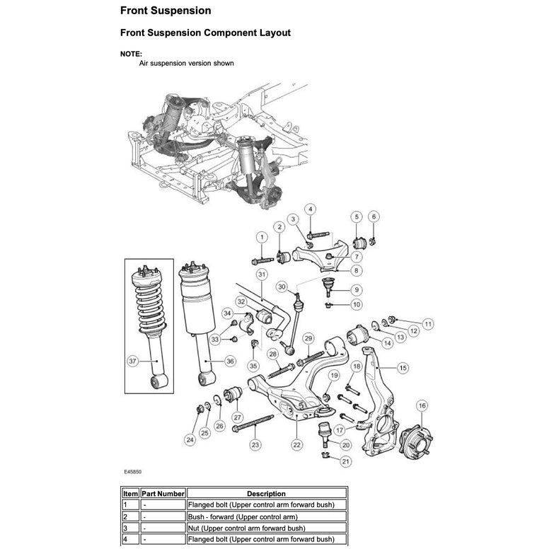 LAND ROVER DISCOVERY LR3 L319 (2004-2009) SERVICE WORKSHOP MANUAL - Image 9