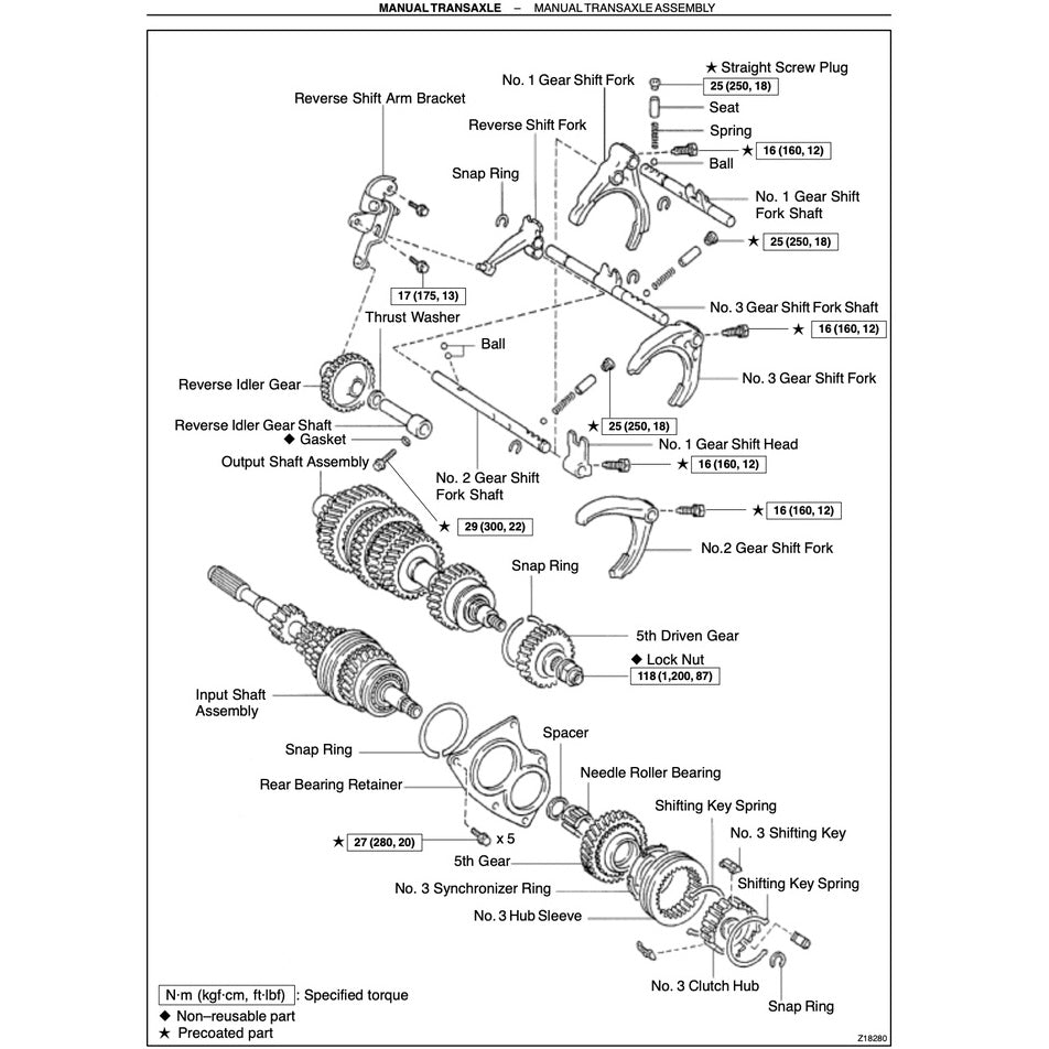 TOYOTA MR-2 SW30 - SPYDER (2000-2007) SERVICE WORKSHOP MANUAL - Image 8