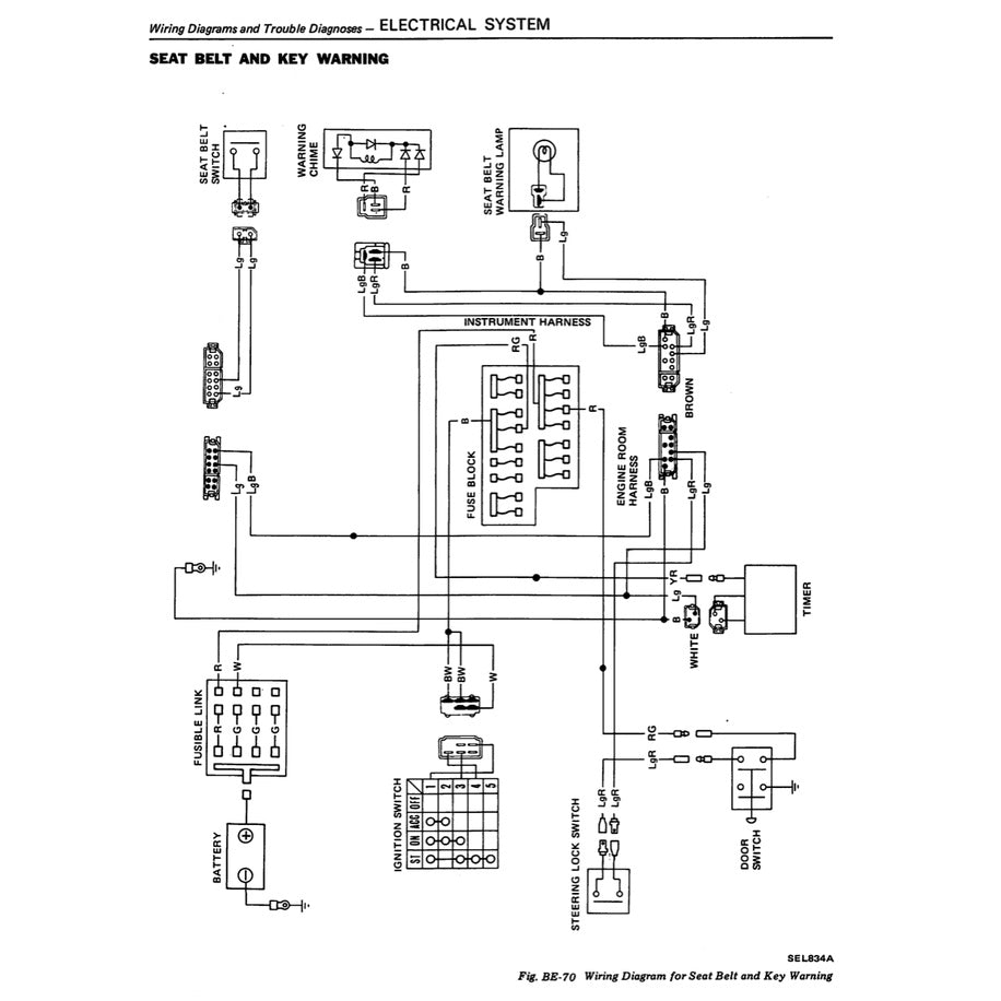 DATSUN 120/130/140/150Y B310 (1977-1981) SERVICE WORKSHOP MANUAL - Image 9