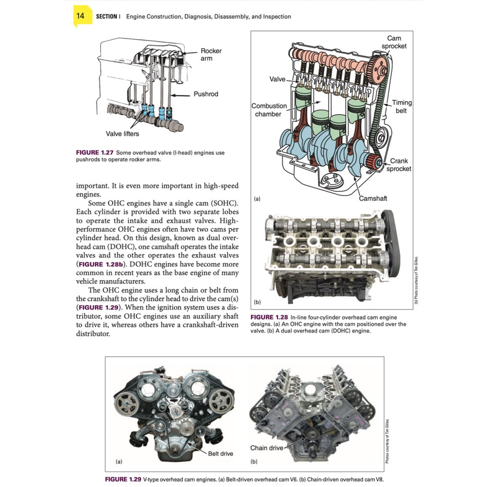 Automotive Engines: Diagnosis, Repair, Rebuilding - Tim Gilles (Ed. 2018) - Image 8
