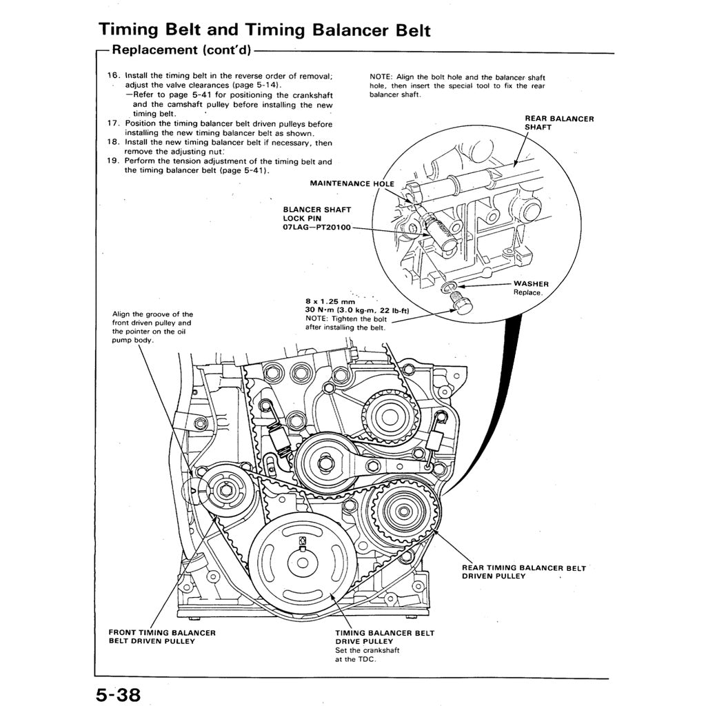 HONDA ACCORD 4 CB (1990-1993) SERVICE WORKSHOP MANUAL - Image 6