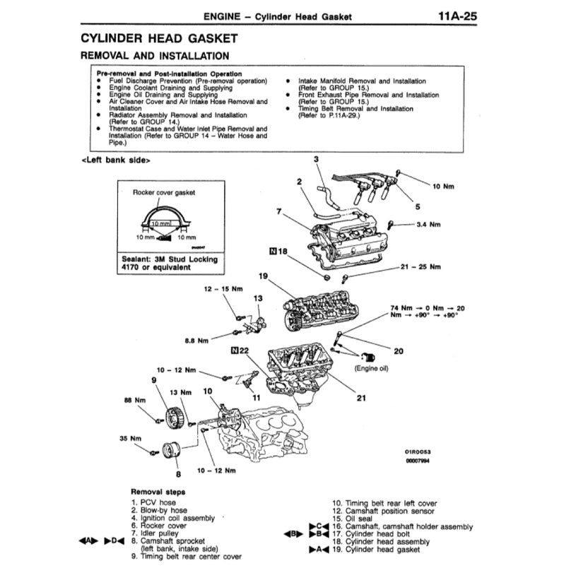 MITSUBISHI FTO (1994-2000) SERVICE WORKSHOP MANUAL - Image 3