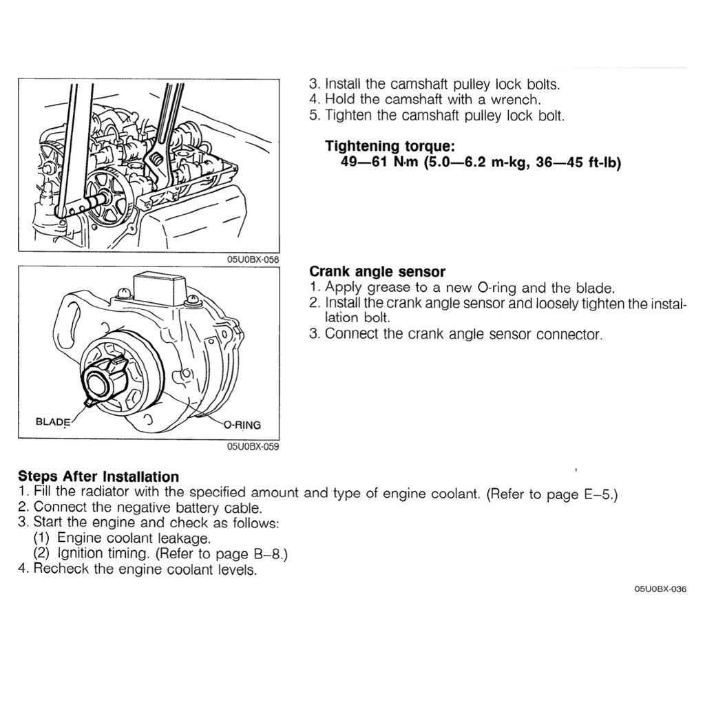 MAZDA MX-5 MIATA NA SERIES (1990) SERVICE WORKSHOP MANUAL - Image 9