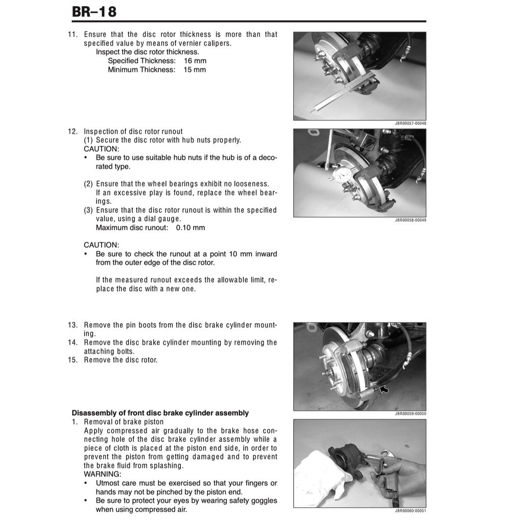 PERODUA KEMBARA (1998-2007) SERVICE WORKSHOP MANUAL WORKBOOK + SUPPLEMENT CT - Image 7