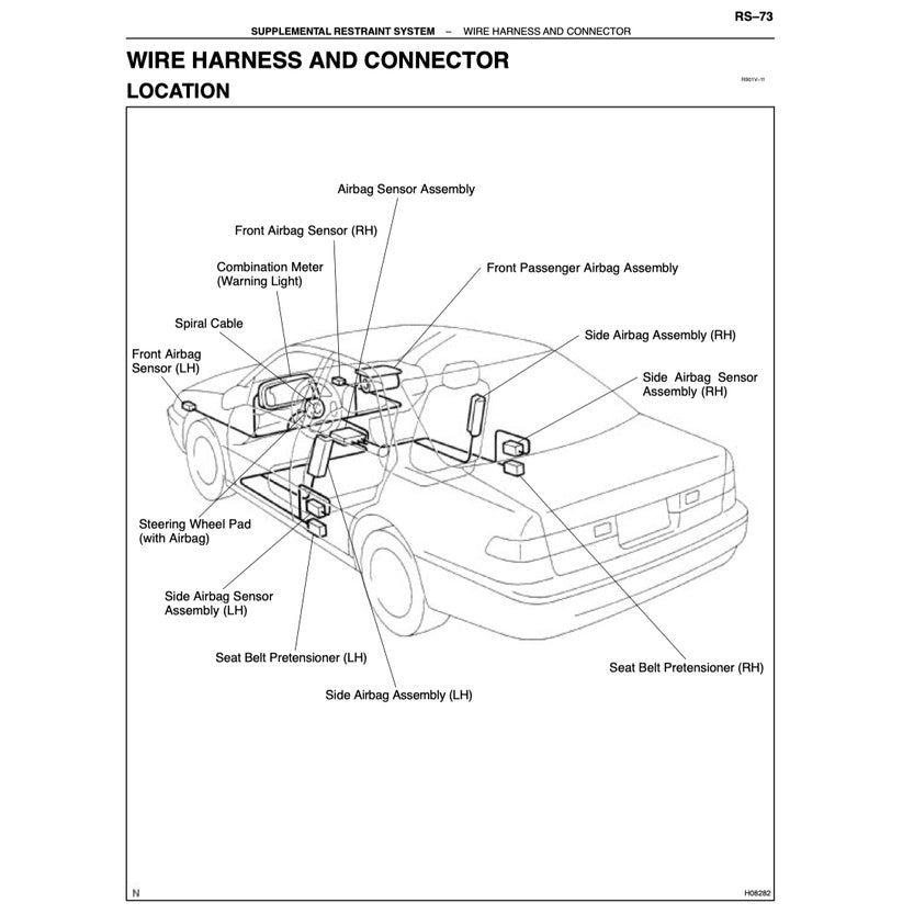 TOYOTA CAMRY ACV20 (1997-2001) SERVICE WORKSHOP MANUAL - Image 6