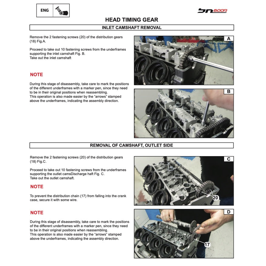 BENELLI BN600 R (2014-2018) SERVICE WORKSHOP MANUAL + PARTS CATALOGUE + OWNER'S MANUAL - Image 6