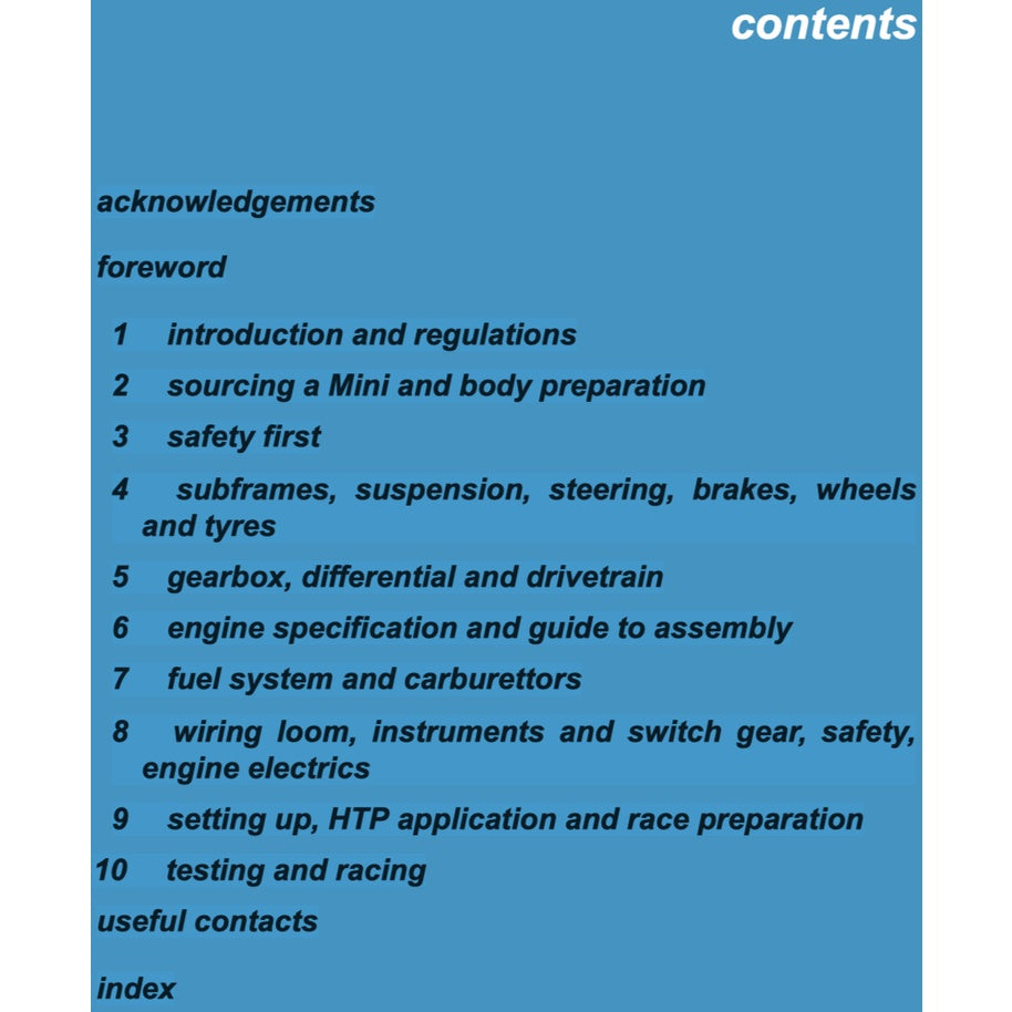 HOW TO PREPARE A HISTORIC RACING MINI - CCK - MINI CLASSIC - Image 3