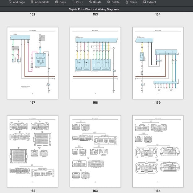 PRIUS TOYOTA PRIUS ZVW 30 (2009-2015) SERVICE WORKSHOP MANUAL - Image 6