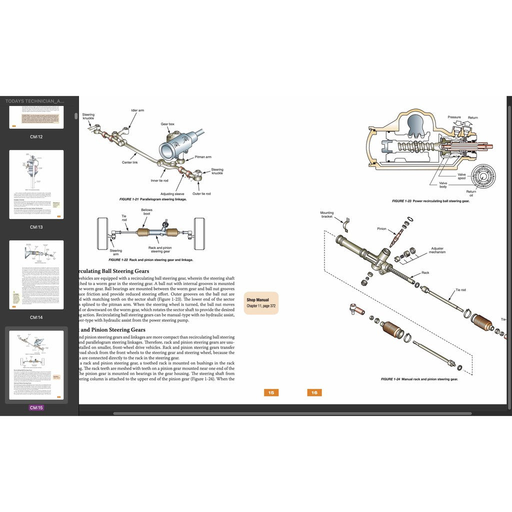 TODAY'S TECHNICIAN: AUTOMOTIVE SUSPENSION & STEERING SYSTEMS - TRAINING AND WORKSHOP MANUAL - Image 9