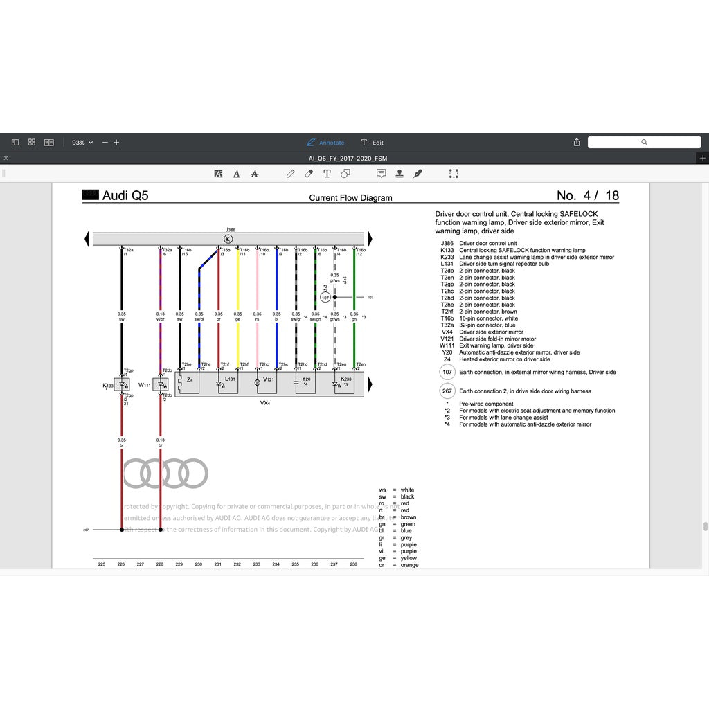 AUDI Q5 FY /80A (2018-2023) SERVICE WORKSHOP MANUAL - Image 7