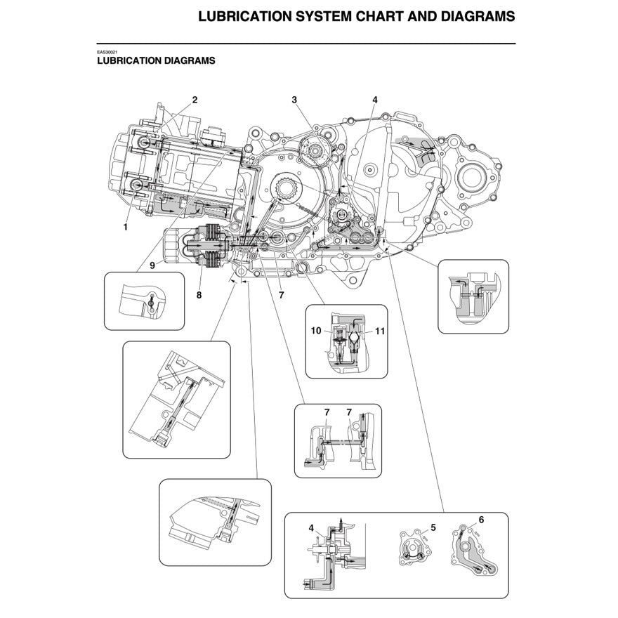 TMAX YAMAHA TMAX 530D/A ABS (2017-2019) SERVICE WORKSHOP MANUAL + PARTS CATALOGUE + OWNER'S MANUAL - Image 4