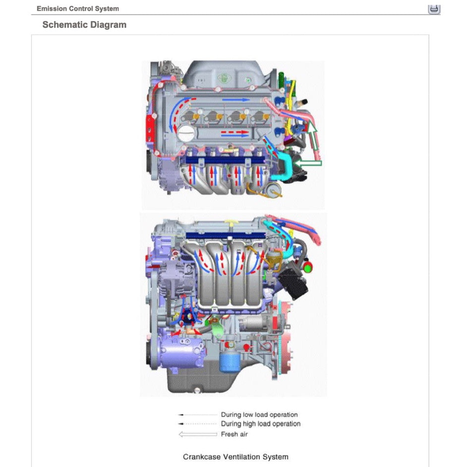 KIA CERATO / FORTE YD (2012-2018) SERVICE WORKSHOP MANUAL - Image 3