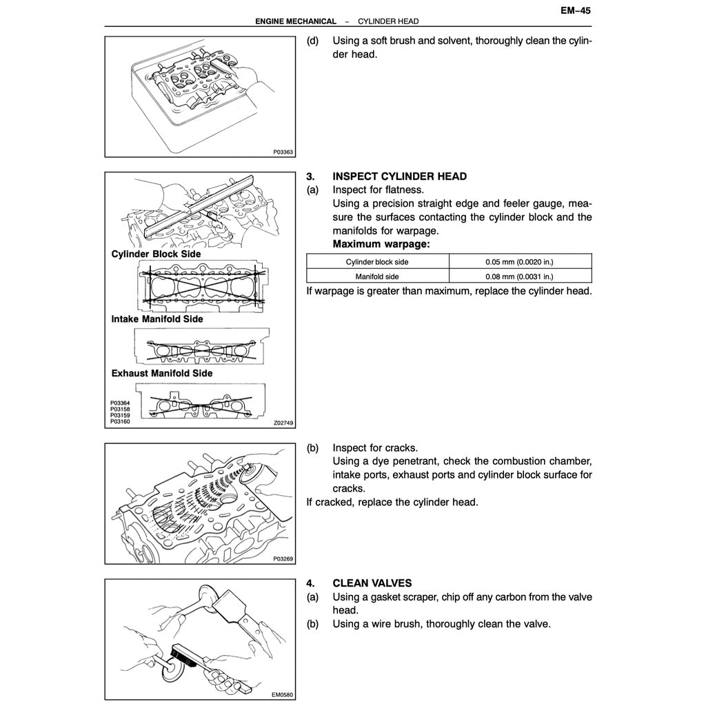 TOYOTA RAV4 XA10 (1996-2000) SERVICE WORKSHOP MANUAL - Image 7
