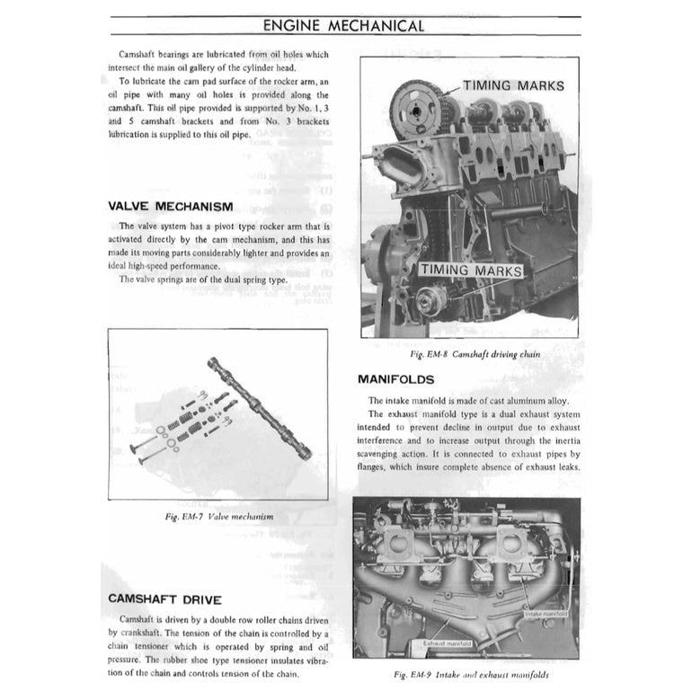 DATSUN 240Z S30 (1969-1973) SERVICE WORKSHOP MANUAL + PARTS CATALOGUE - Image 5