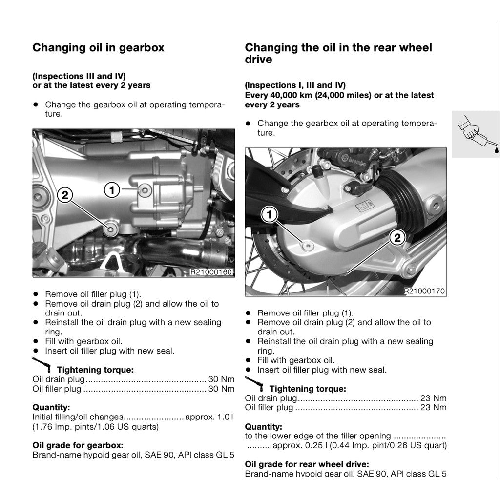 BMW R1150 GS (1999-2004) SERVICE REPAIR MANUAL + OWNER's MANUAL - Image 8
