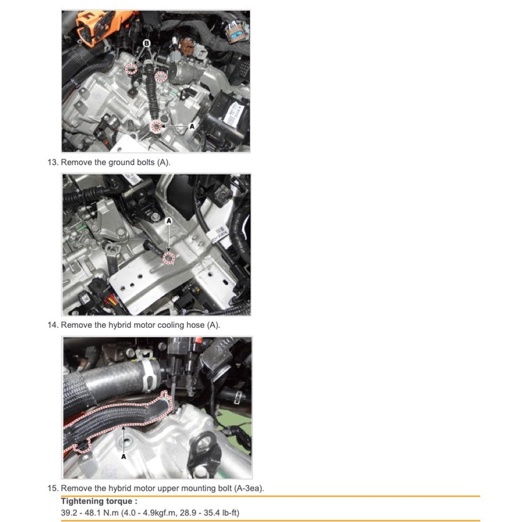 HYUNDAI IONIQ HYBRID AE (2016-2022) SERVICE WORKSHOP MANUAL - Image 9