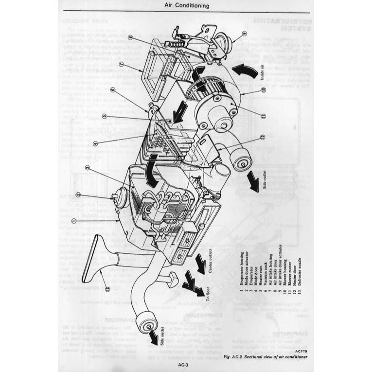DATSUN 280Z S30 (1975-1978) SERVICE WORKSHOP MANUAL + PARTS CATALOGUE - Image 9