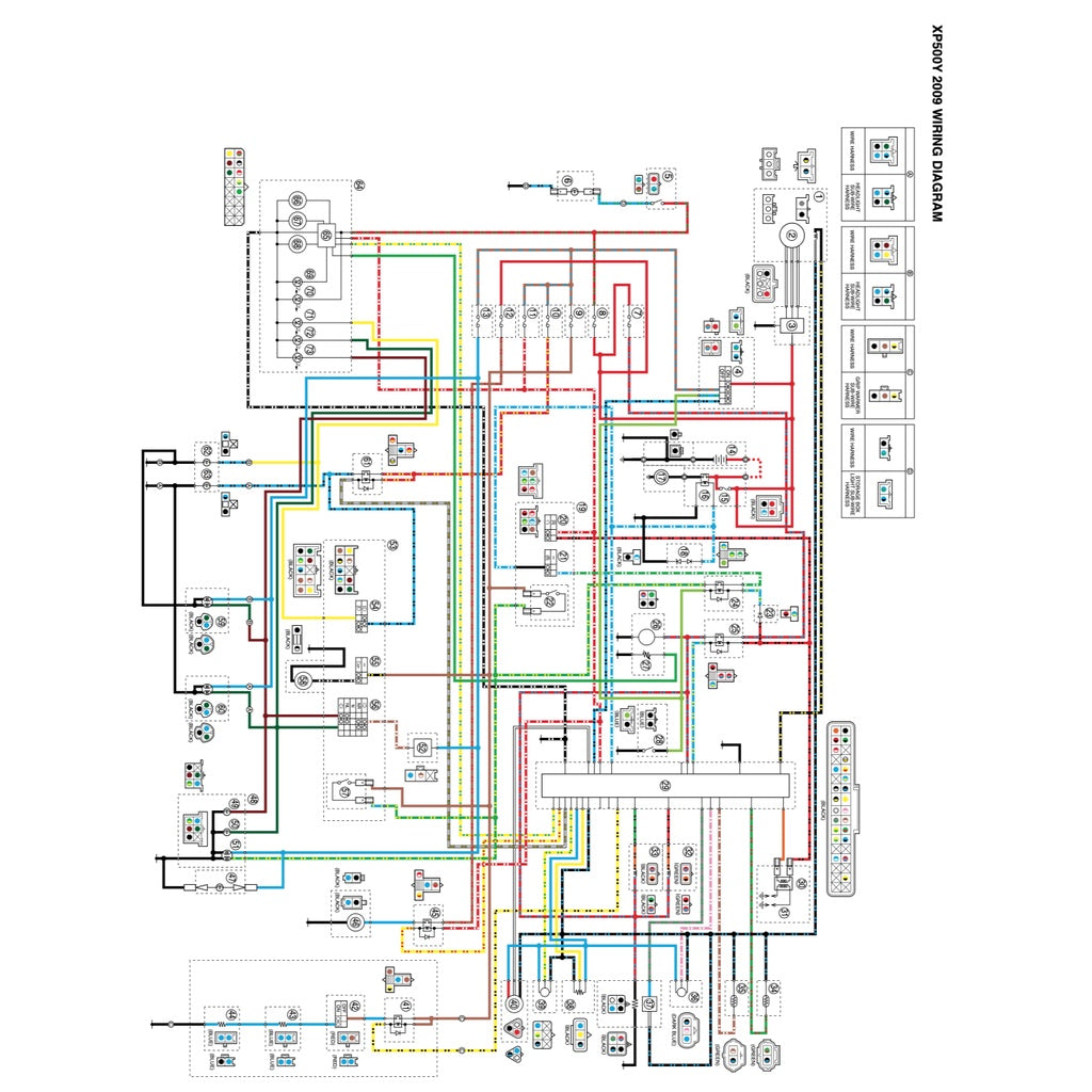 T-MAX YAMAHA TMAX XP500 (2008-2011) SERVICE WORKSHOP MANUAL + OWNER'S MANUAL - Image 10