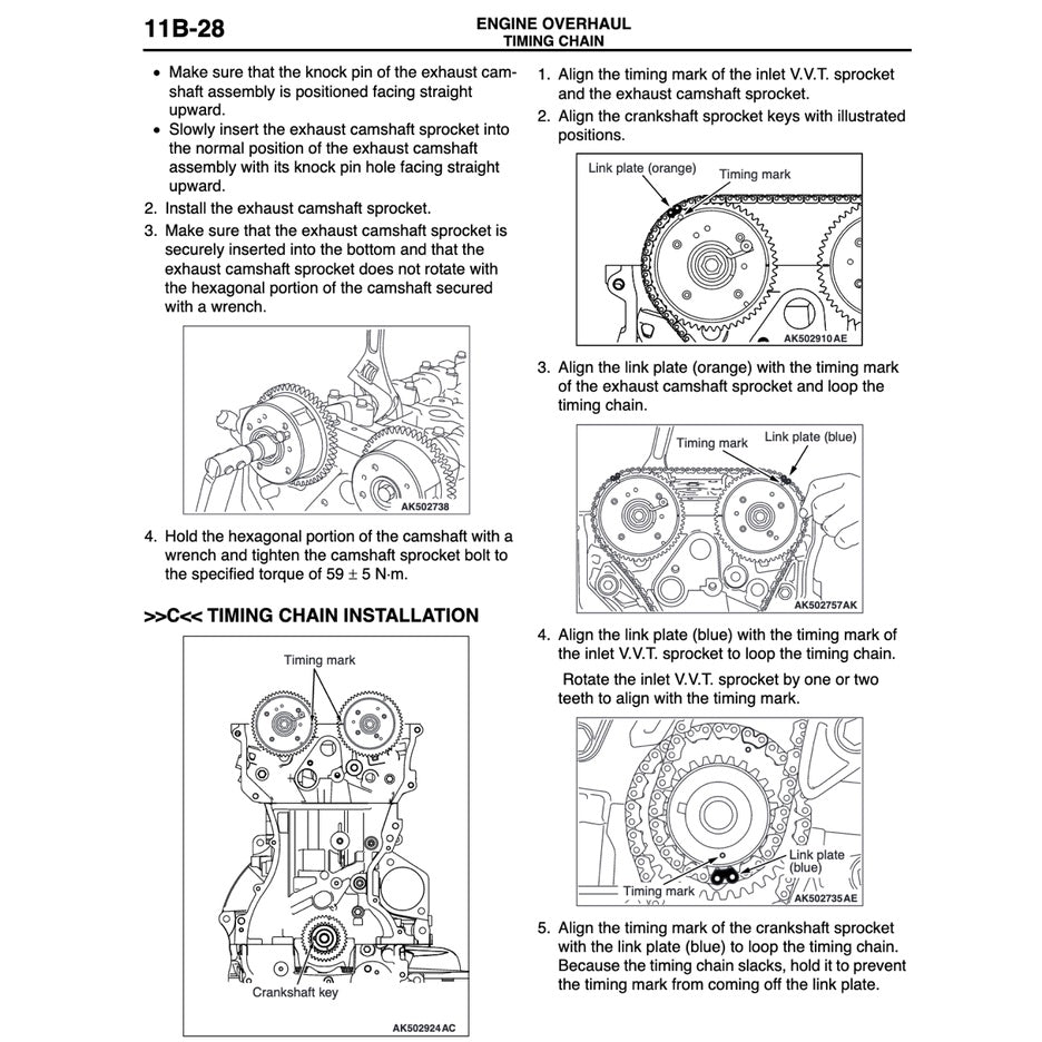 MITSUBISHI OUTLANDER III GF (2013-2018) SERVICE WORKSHOP MANUAL - Image 5