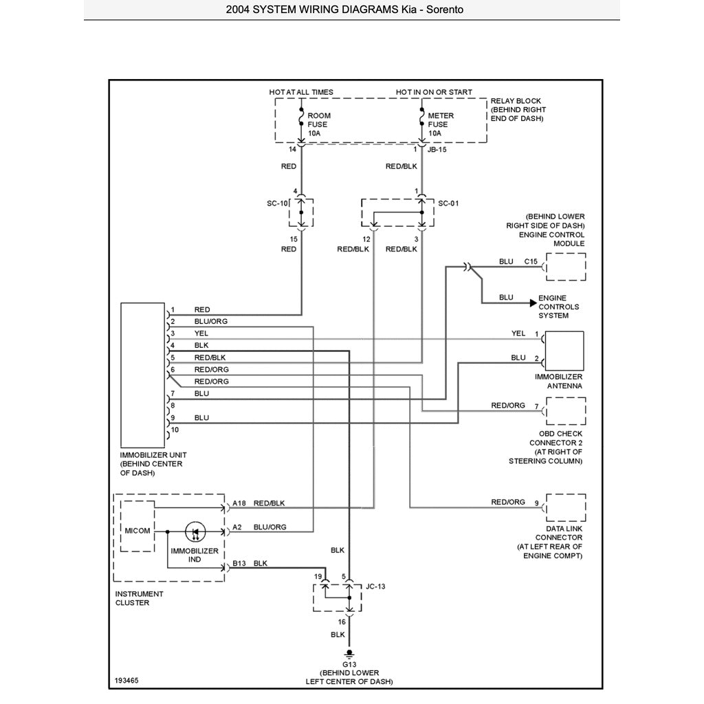 KIA SORENTO BL (2002-2010) SERVICE WORKSHOP MANUAL - Image 3