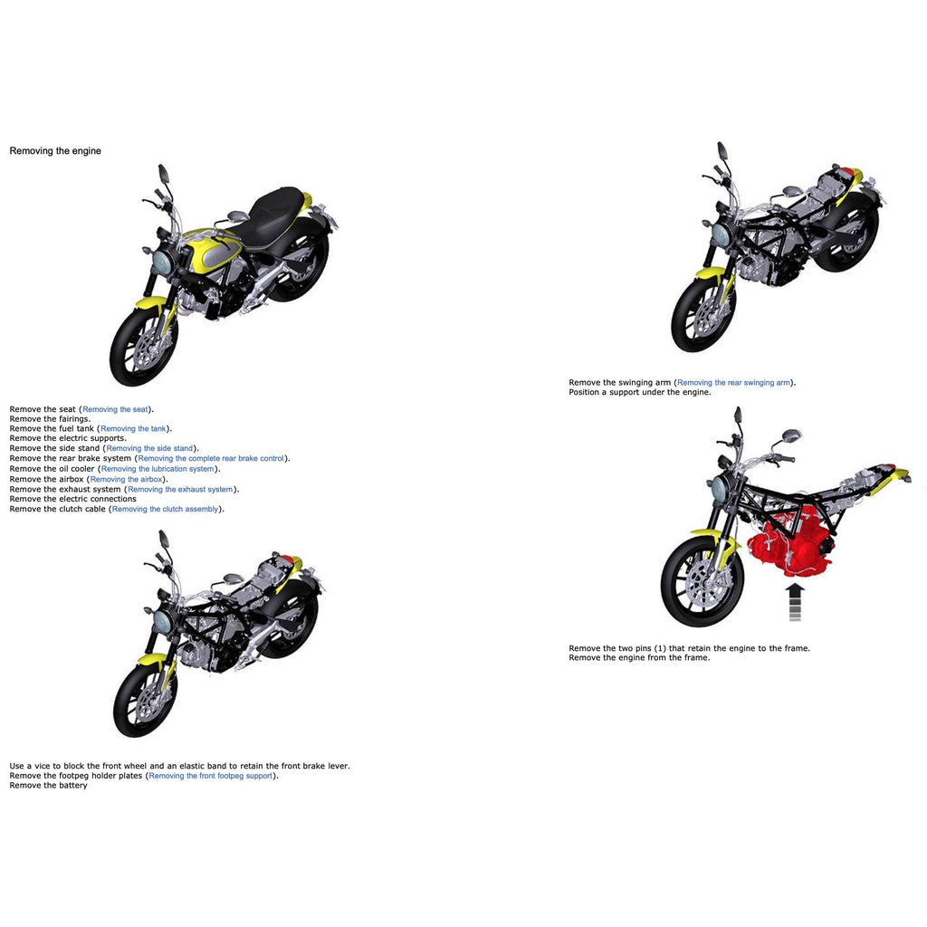 DUCATI SCRAMBLER 800 (2015-2018) SERVICE REPAIR WORKSHOP MANUAL + PARTS CATALOGUE + OWNER'S MANUAL - Image 9