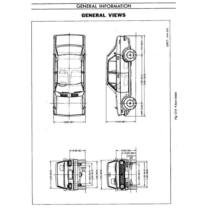 DATSUN 1200 B110 (1970-1973) SERVICE WORKSHOP MANUAL - Image 4