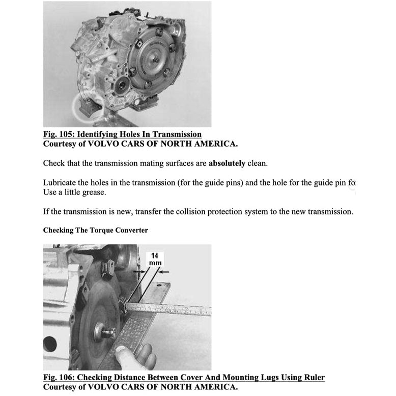 VOLVO S60 (2001-2009) SERVICE WORKSHOP MANUAL - Image 7