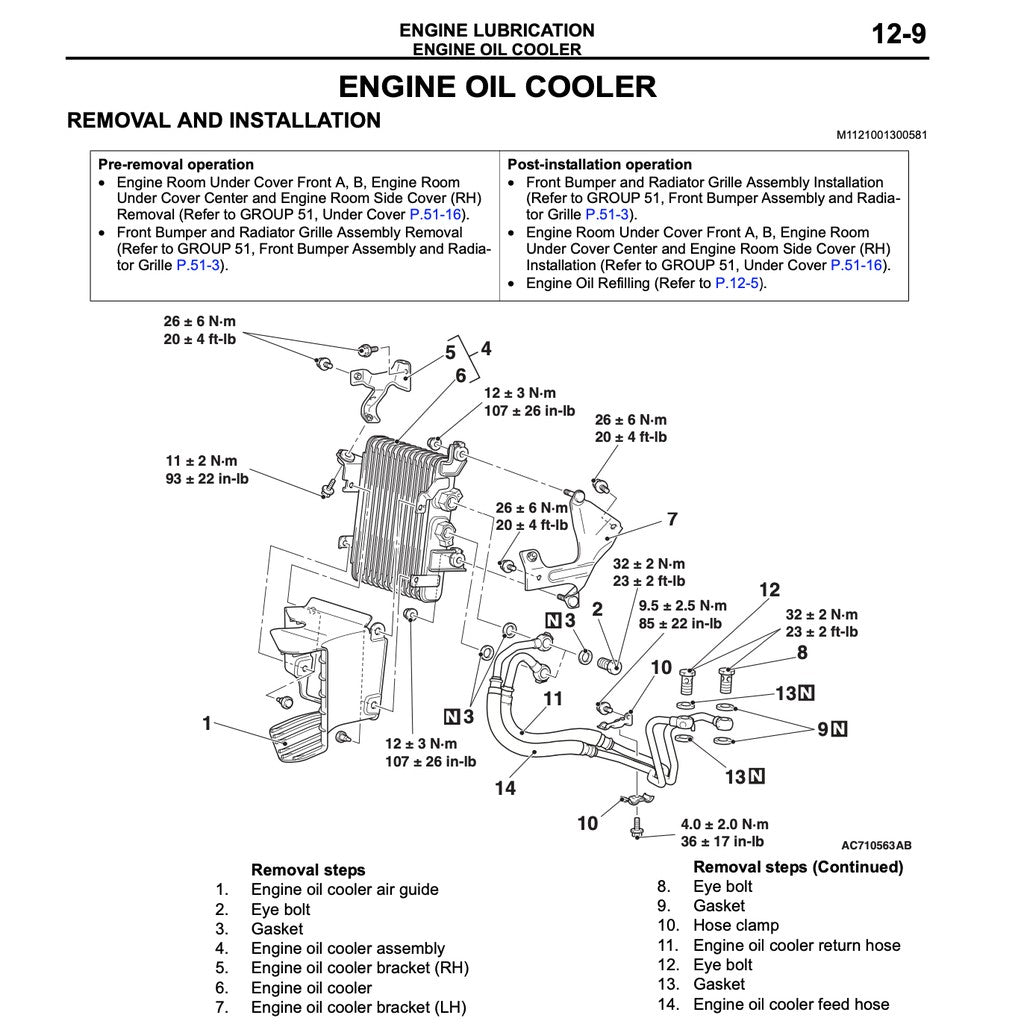 MITSUBISHI LANCER EVO X (2008-2102) SERVICE WORKSHOP MANUAL - Image 6