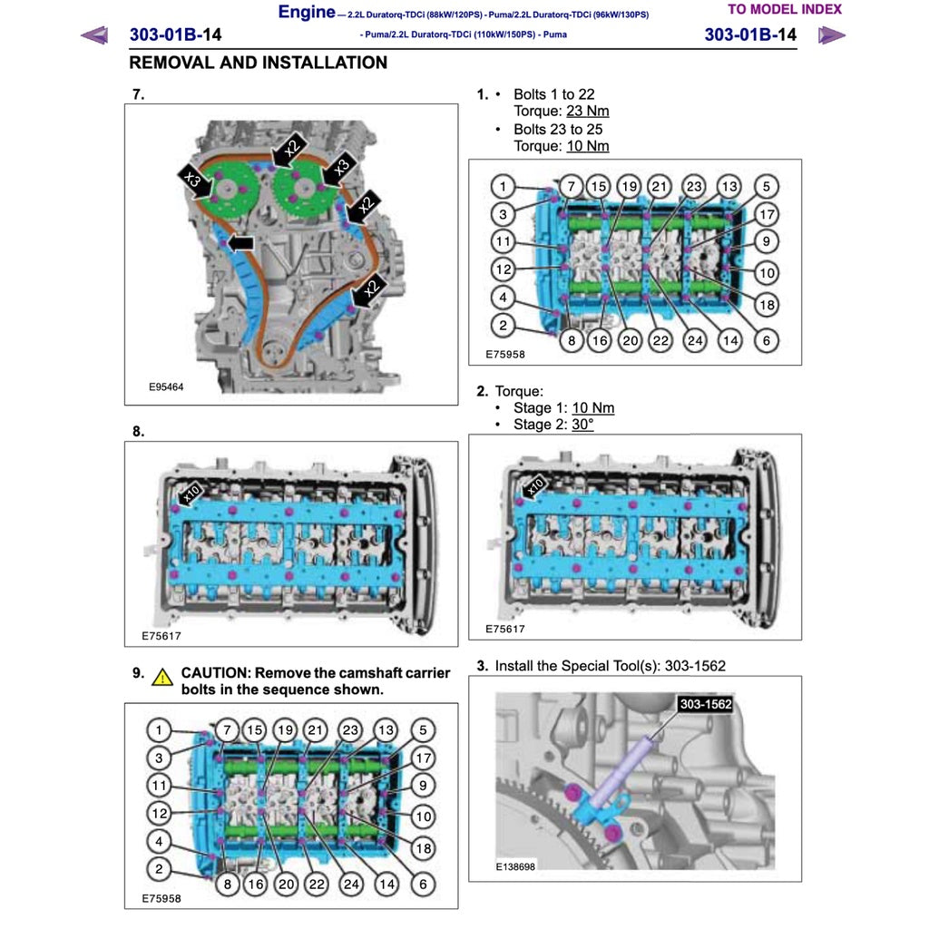 MAZDA BT50 BT-50 UP/UR (2011-2020) SERVICE WORKSHOP MANUAL - Image 7