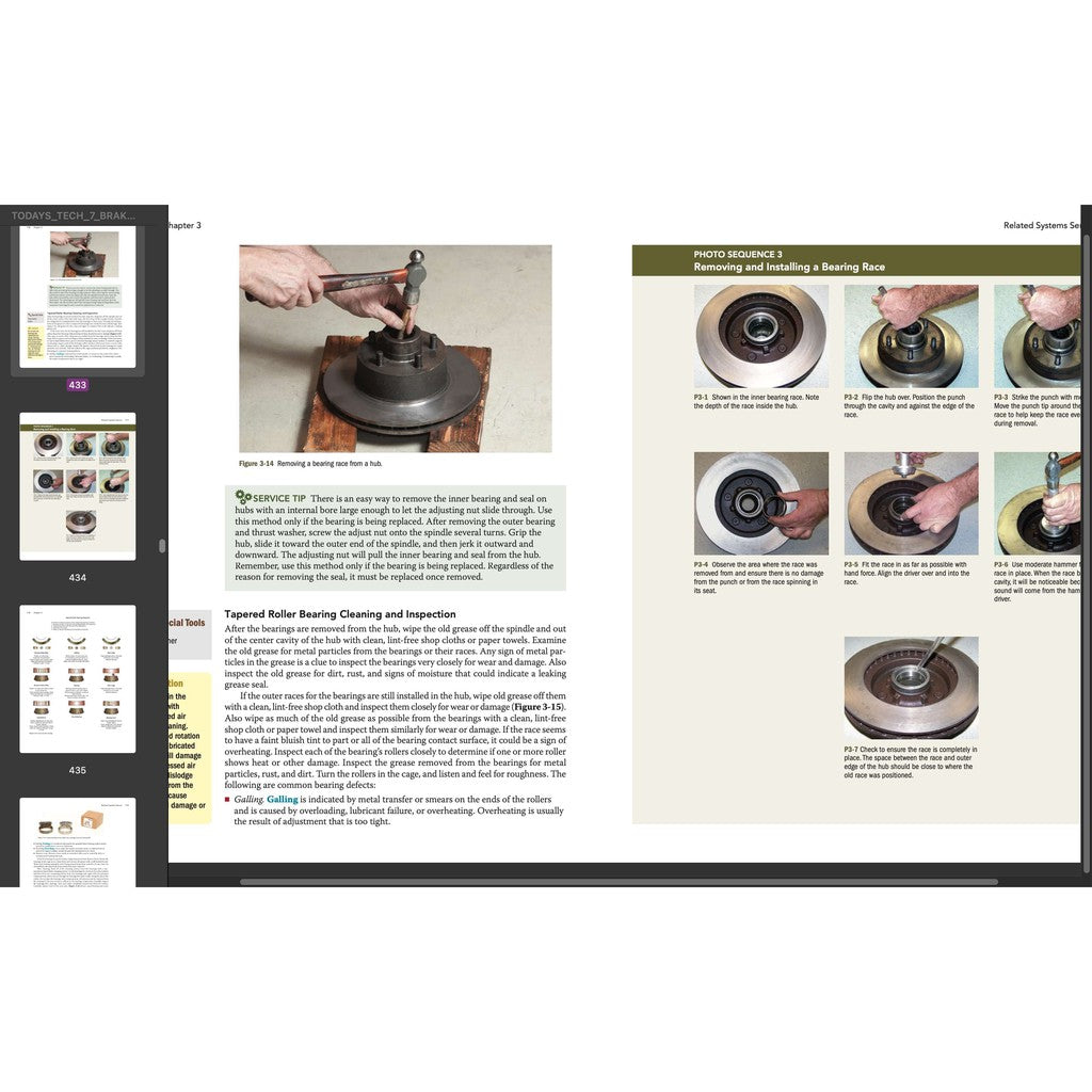 TODAY'S TECHNICIAN: AUTOMOTIVE BRAKE SYSTEMS - TRAINING & WORKSHOP MANUALS - Image 9