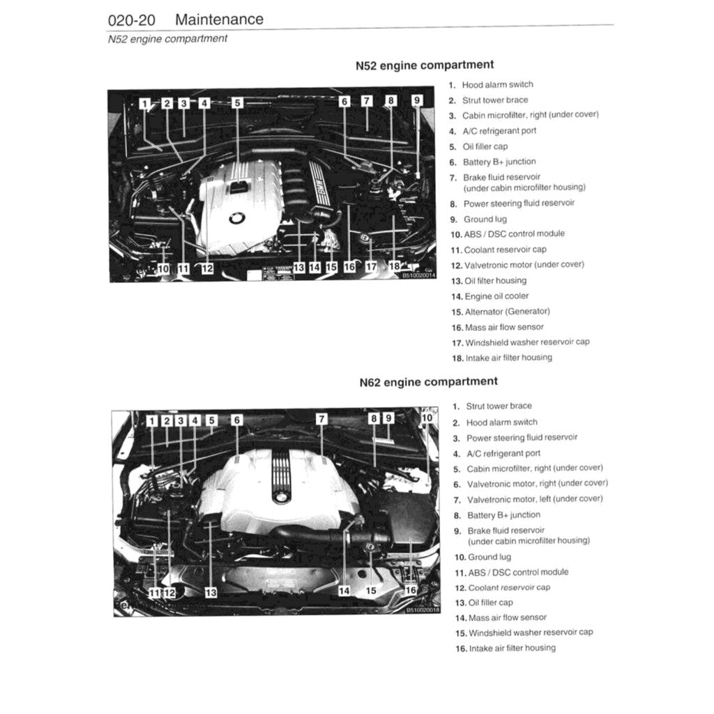 BMW 5 SERIES E60/E61 (2004-2010) SERVICE WORKSHOP MANUAL - Image 10