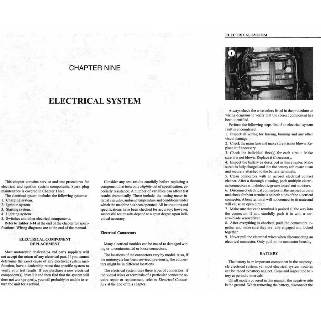 HARLEY DAVIDSON TOURING MODELS (1984-1998) SERVICE WORKSHOP MANUAL + PARTS CATALOGUE - Image 16