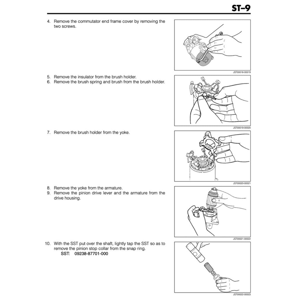 DAIHATSU TERIOS J200/F700 (2006-2018) SERVICE WORKSHOP MANUAL - Image 6