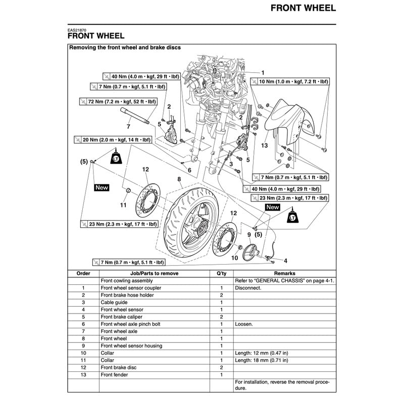 T-MAX YAMAHA TMAX XP500/A (2012-2014) SERVICE WORKSHOP MANUAL + PARTS CATALOGUE + OWNER'S MANUAL - Image 8