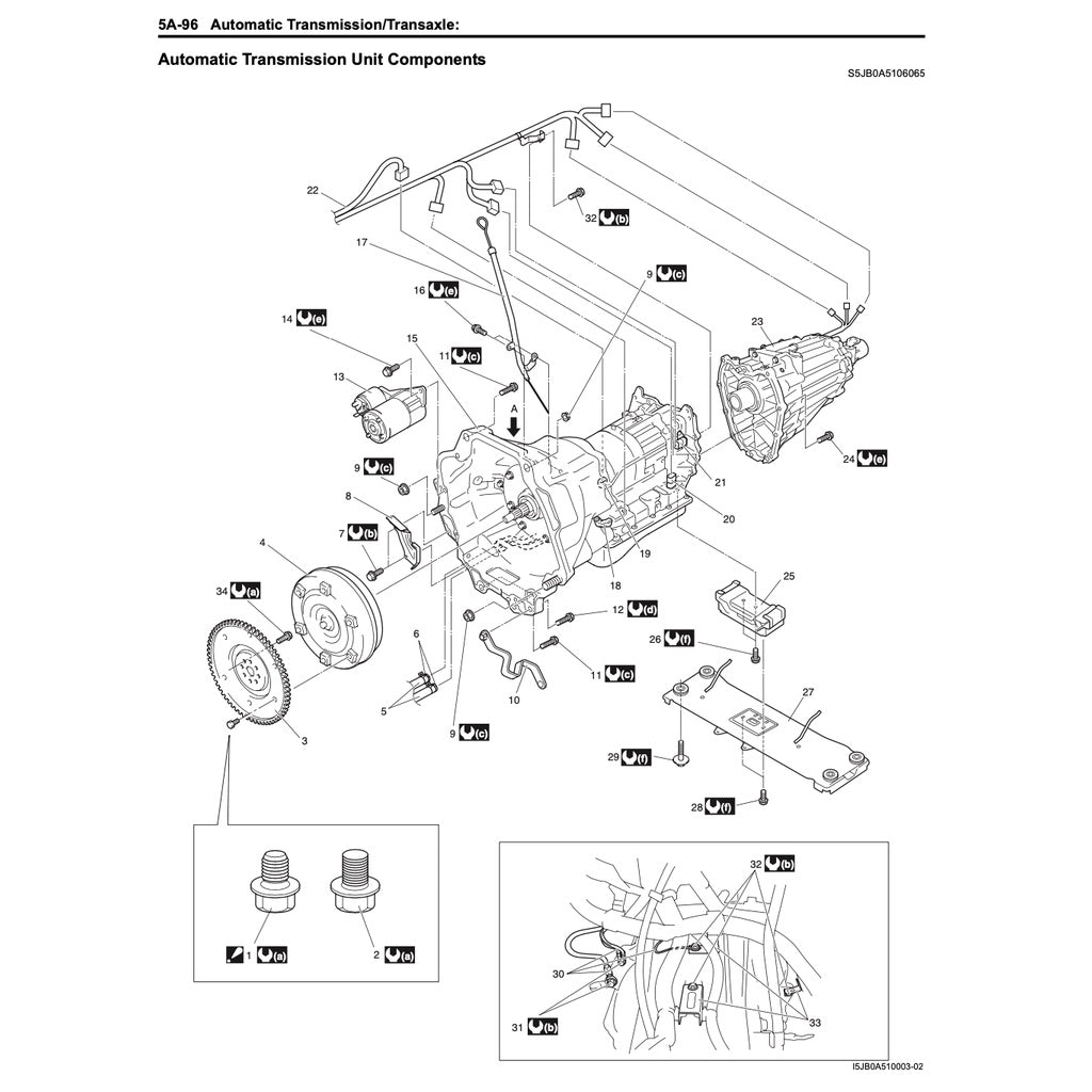 SUZUKI GRAND VITARA (2006-2014) SERVICE WORKSHOP MANUAL - Image 8