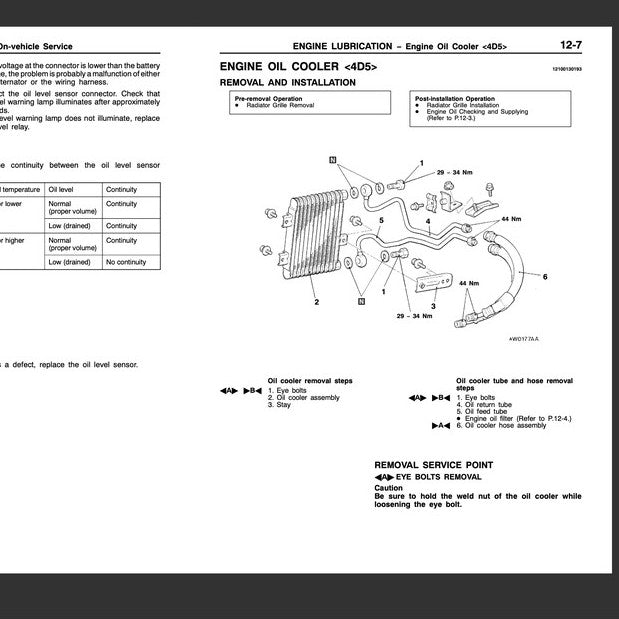 MITSUBISHI PAJERO III V60 (1999-2006) SERVICE WORKSHOP MANUAL - Image 10