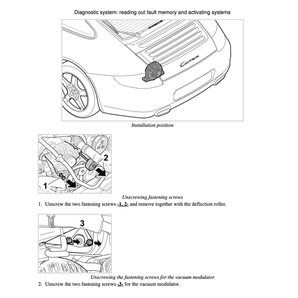PORSCHE 911 997.1 & 997.2 (2004-2013) SERVICE WORKSHOP MANUAL + PARTS CATALOGUE - Image 8